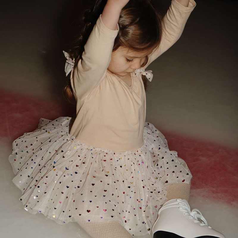 Платье феи-балерины Konges Slojd "Fairy Etoile Pink Sparkle", розовая искра - фото №8