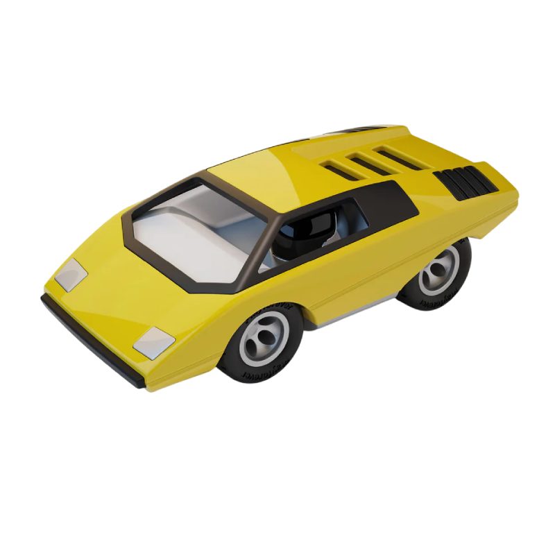 Машина PLAYFOREVER "Mini UFO Canarina", желтая