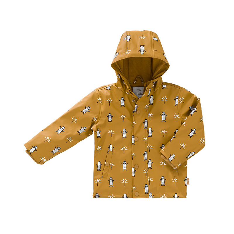 Куртка-дождевик Fresk "Пингвин", янтарное золото - фото №1