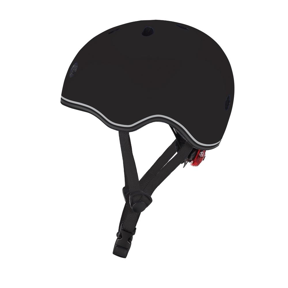 Шлем защитный GLOBBER "Go up lights" XXS/XS, черный - фото №2