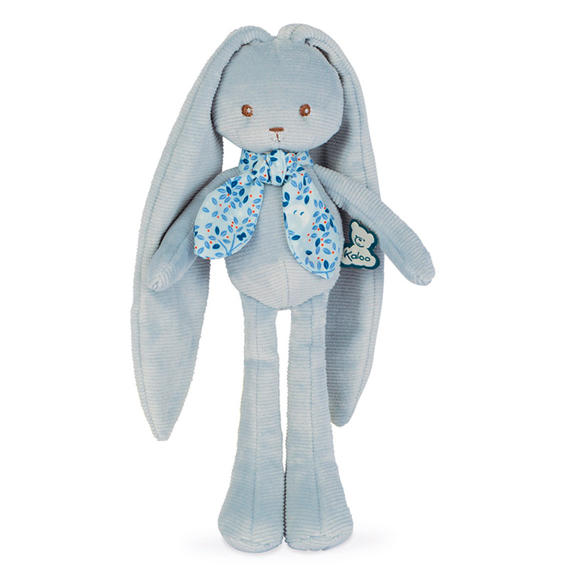 Мягкая игрушка Kaloo "Кролик", серия "Lapinoo" голубой, маленький, 25 см - фото №2