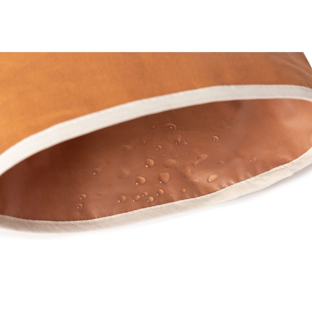 Сумка для ланча Nobodinoz "Sunshine Eco Cinnamon", корица, водонепроницаемая, 24 х 19 см - фото №3