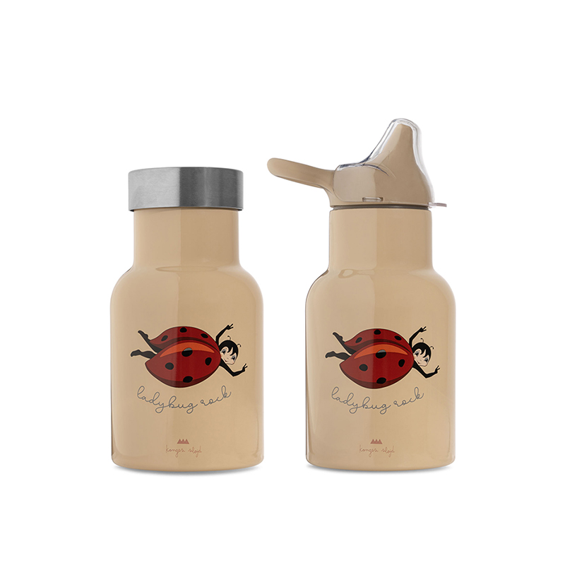 Бутылка-термос Konges Slojd "Ladybird", божья коровка, 250 мл - фото №2