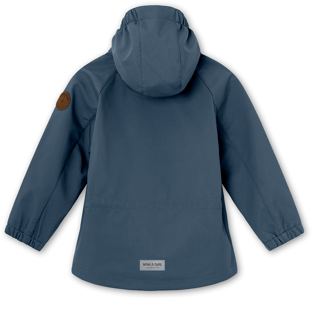 Куртка детская MINI A TURE "Aden beringe sea", синяя