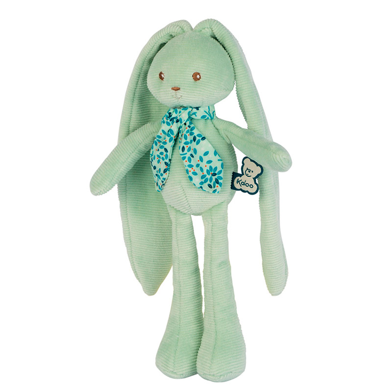 Мягкая игрушка Kaloo "Кролик", серия "Lapinoo", аква, маленький, 25 см - фото №4
