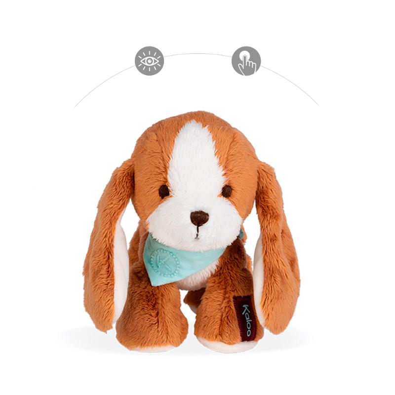 Мягкая игрушка Kaloo "Собачка Tiramisu", серия "Les Amis", коричневая, 14 см - фото №10