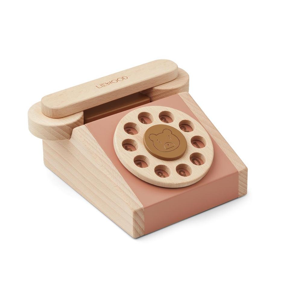 Игрушечный телефон Liewood, мульти микс с темно-розовым