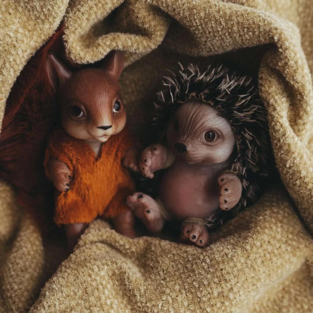 Игрушка Magic Manufactory "Белка", коллекция Magic Forest, 7 см - фото №7