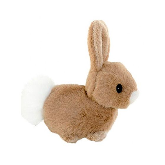 Плюшевая игрушка Bukowski "Кролик Baby Hera", коричневый, 12 см