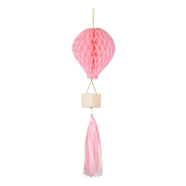 Подвеска Party Deco "Воздушный шар", розовая