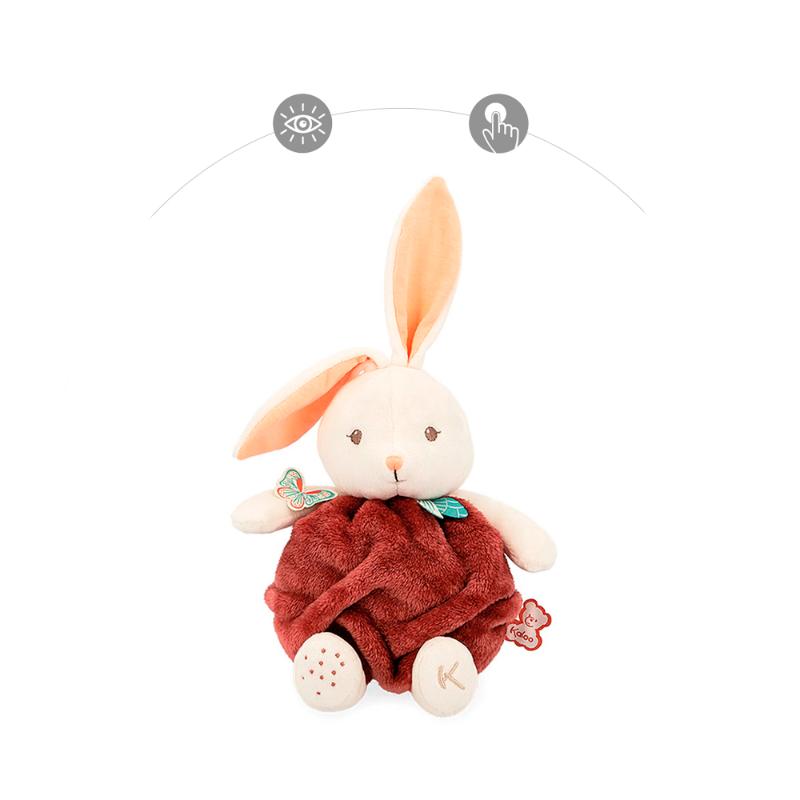 Мягкая игрушка Kaloo "Кролик Bubble of Love ", серия "Plume", корица, 23 см - фото №9
