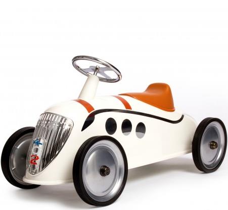 Детская машинка Rider Peugeot, бежевая