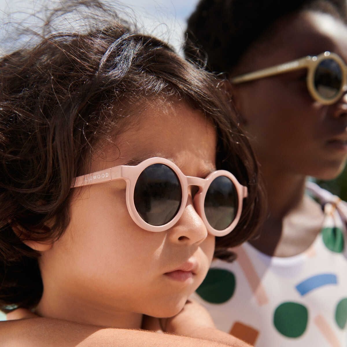 Детские солнцезащитные очки Liewood "Darla", темно-розовые