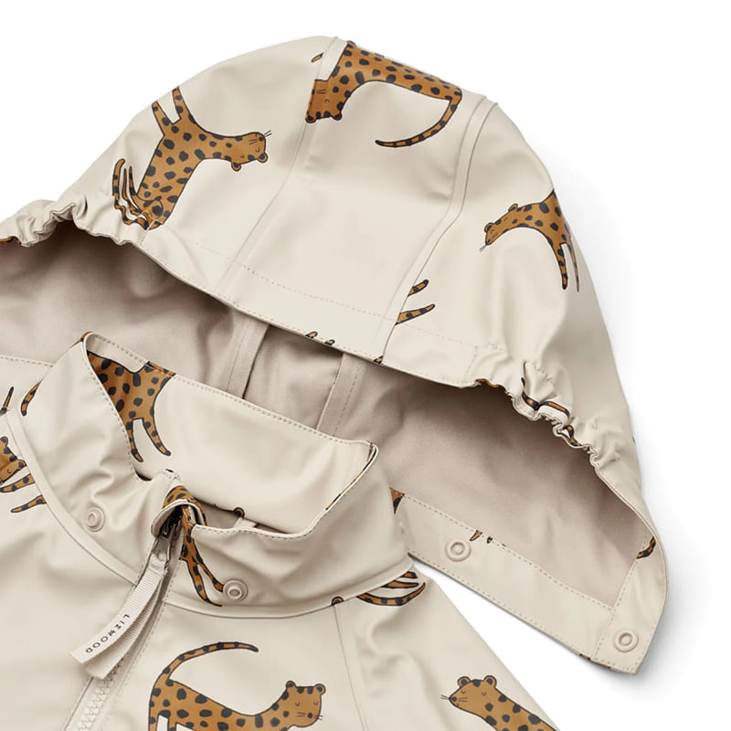 Куртка-дождевик LIEWOOD "Moby Leopard", песочная - фото №4