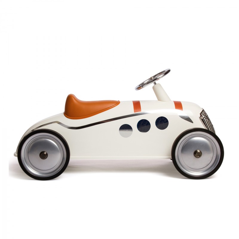 Детская машинка Baghera Rider Peugeot, бежевая