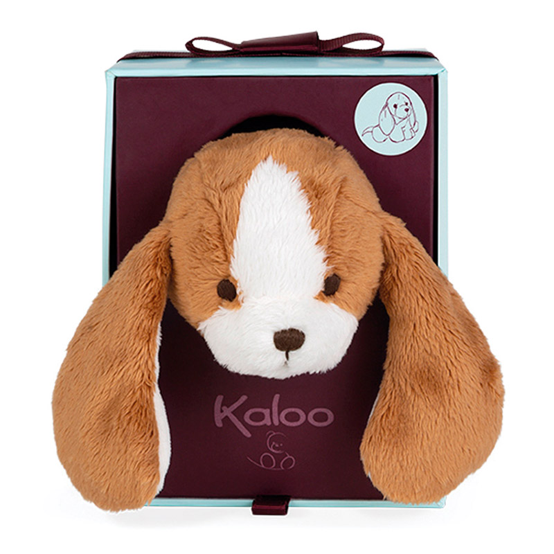 Мягкая игрушка Kaloo "Собачка Tiramisu", серия "Les Amis", коричневая, 14 см - фото №3