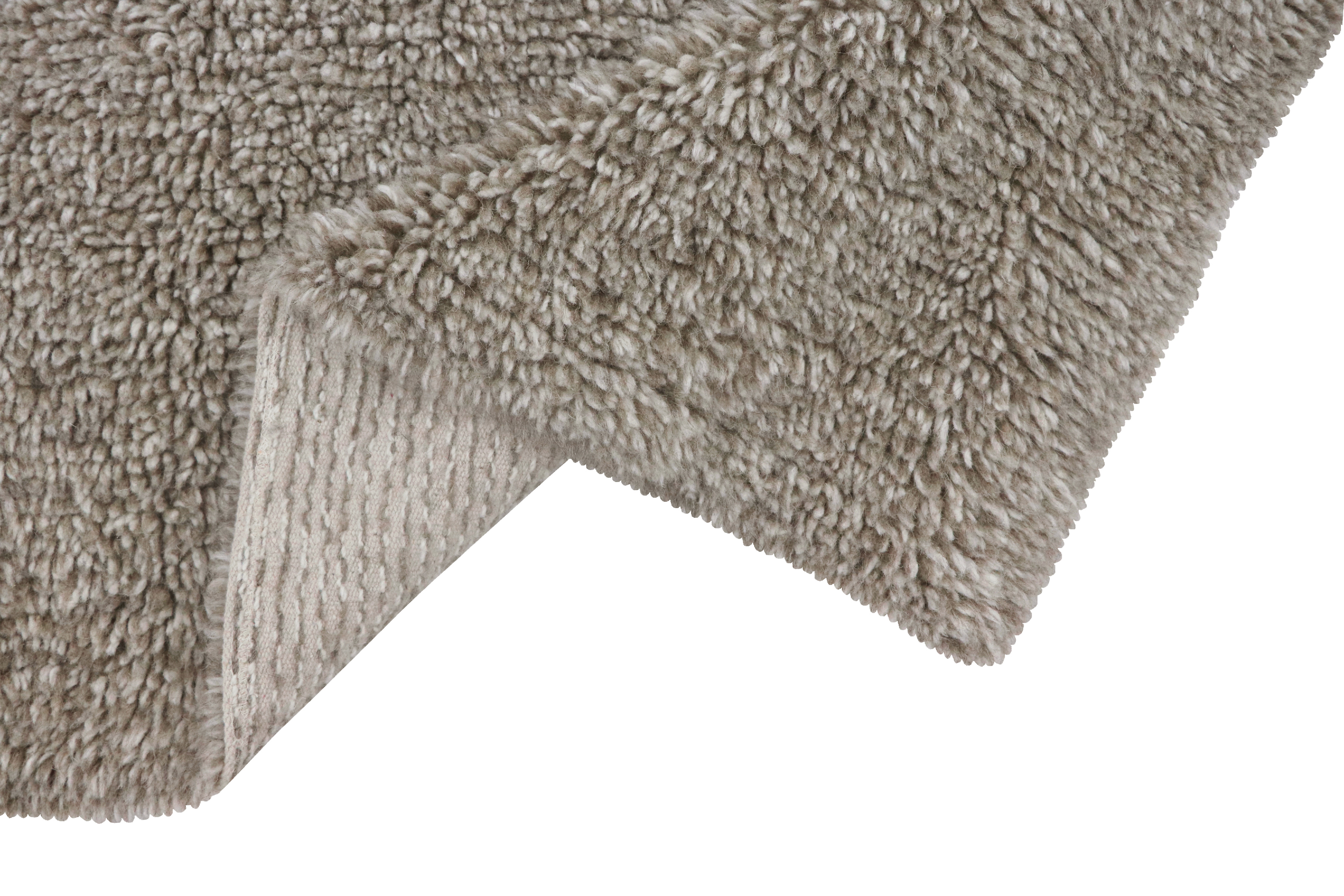 Шерстяной ковер Lorena Canals "Tundra - Blended Sheep", серый, 170 x 240 см - фото №2