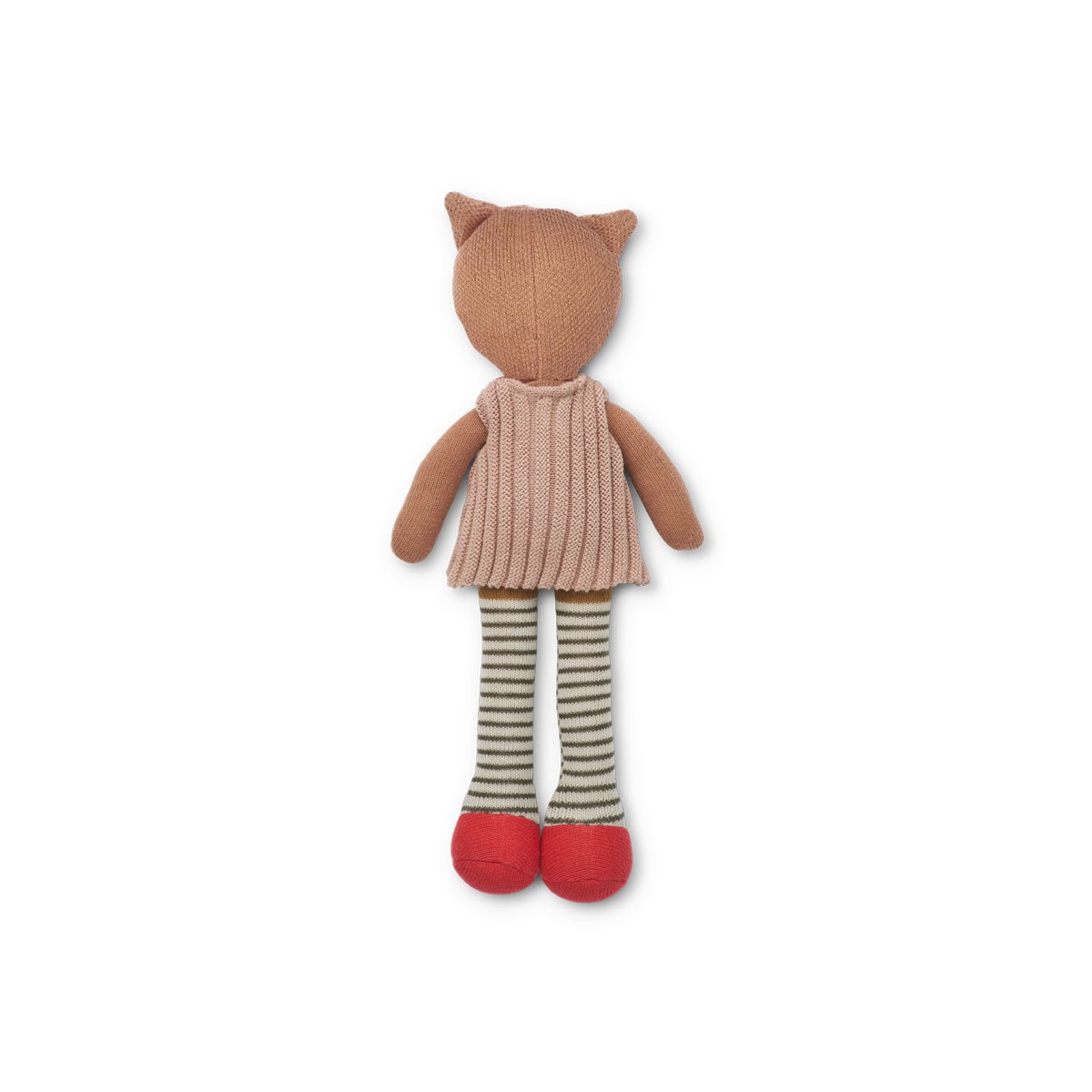 Текстильная игрушка Liewood "Кошка Kiley", мульти микс с темно-розовым