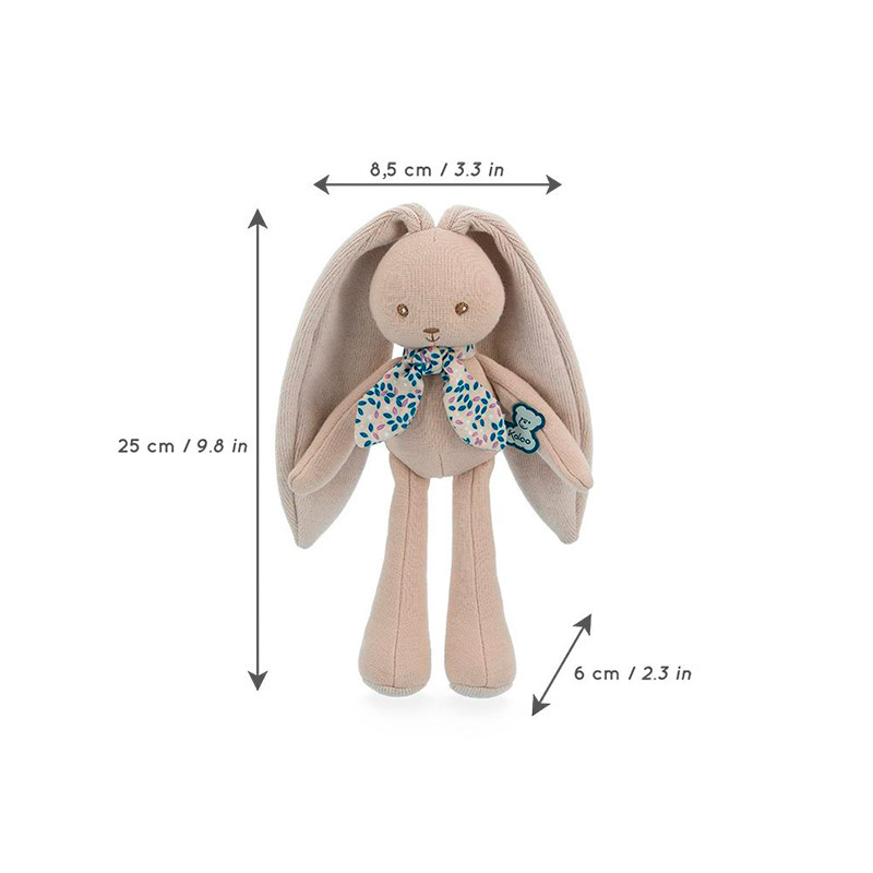 Мягкая игрушка Kaloo "Кролик", серия "Lapinoo", молочный, маленький, 25 см - фото №6