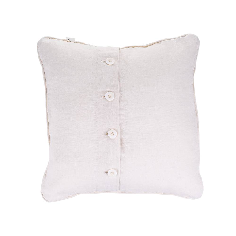 Декоративная подушка с чехлом Ч074-4040, цвет бежевый - фото 1