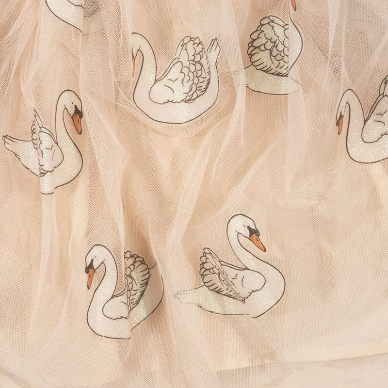 Платье феи Konges Slojd "Fayette Swan Glitter", танцующие лебеди - фото №9
