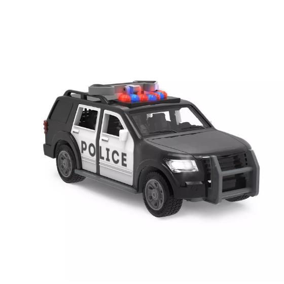 Полицейский внедорожник со звуком и светом Battat, малый грузовик самосвал со звуком и светом battat большой