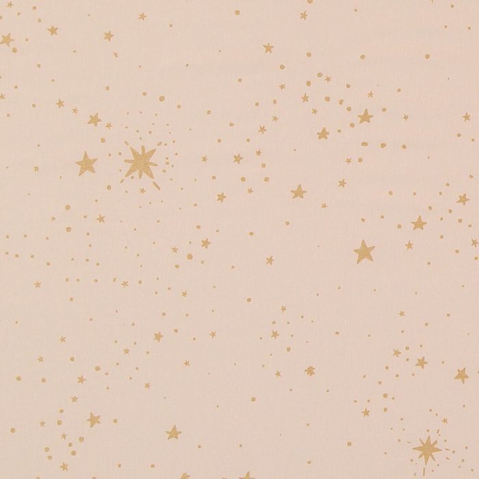 Подушка Nobodinoz "Laurel Gold Stella/Dream Pink", россыпь звезд с розовым, 22 х 35 см