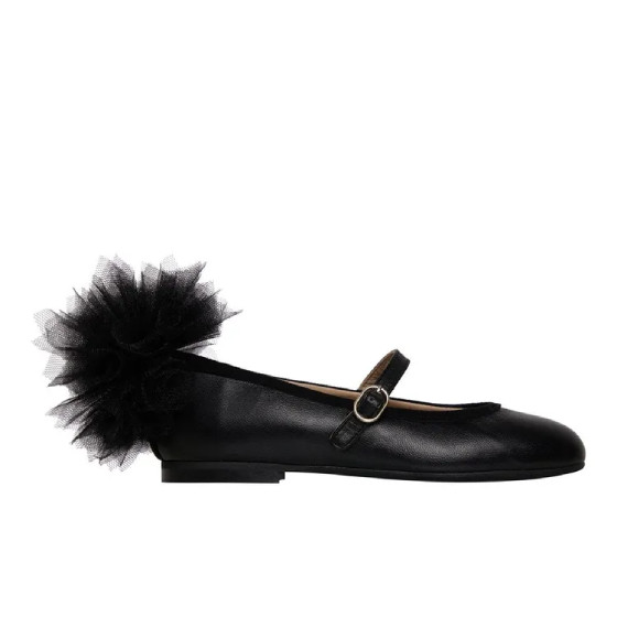 Туфли Marisharm "Кристина" со сменным декором сзади, черные - фото №8