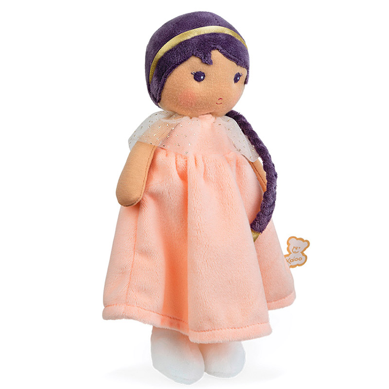 Текстильная кукла Kaloo "Iris", персиковая, серия "Tendresse de Kaloo", 25 см - фото №3