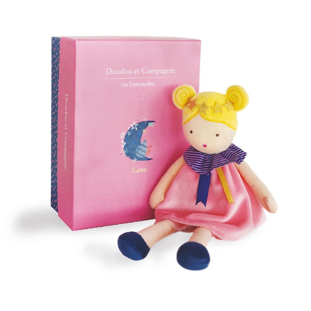 Мягкая игрушка Doudou et Compagnie "Кукла Luna" - фото №2