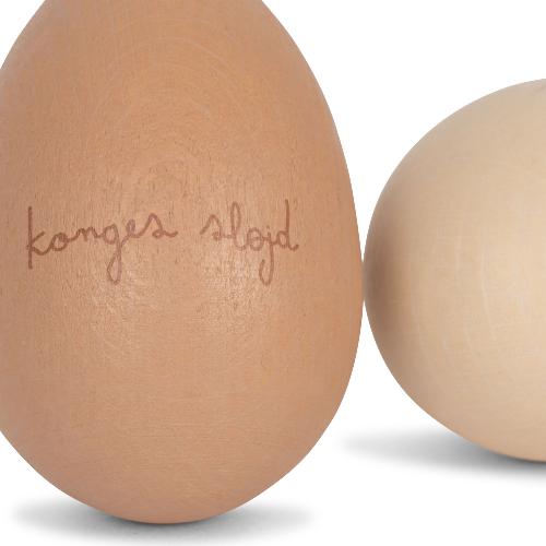 Яйца-маракасы в мешочке Konges Slojd 