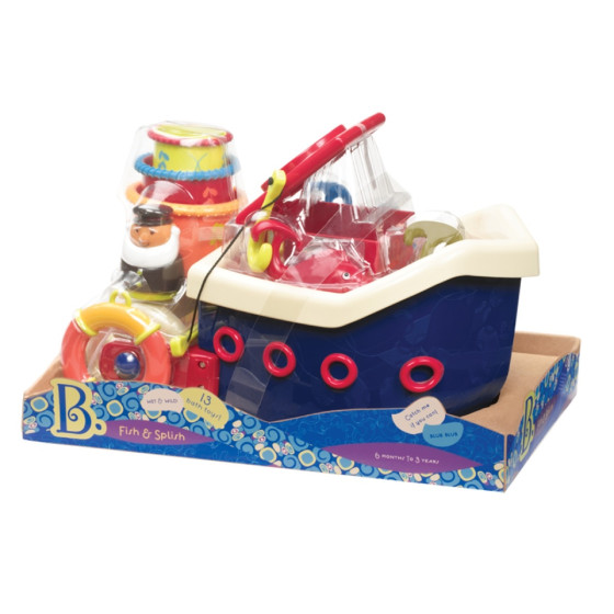 Набор игрушек для ванной Battat "Кораблик" - фото №2