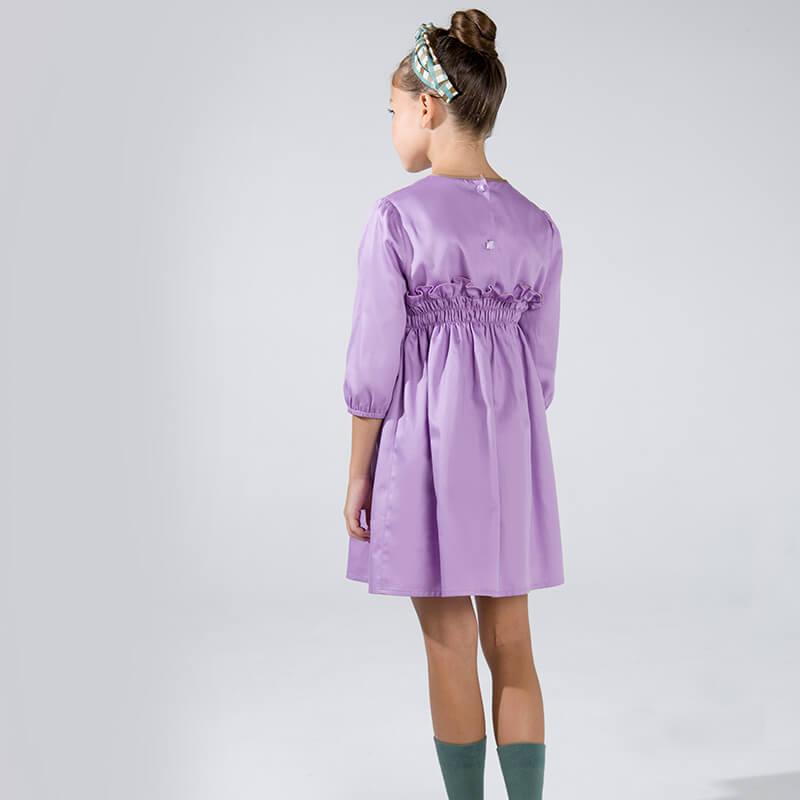 Платье IZUM резинка, лиловое