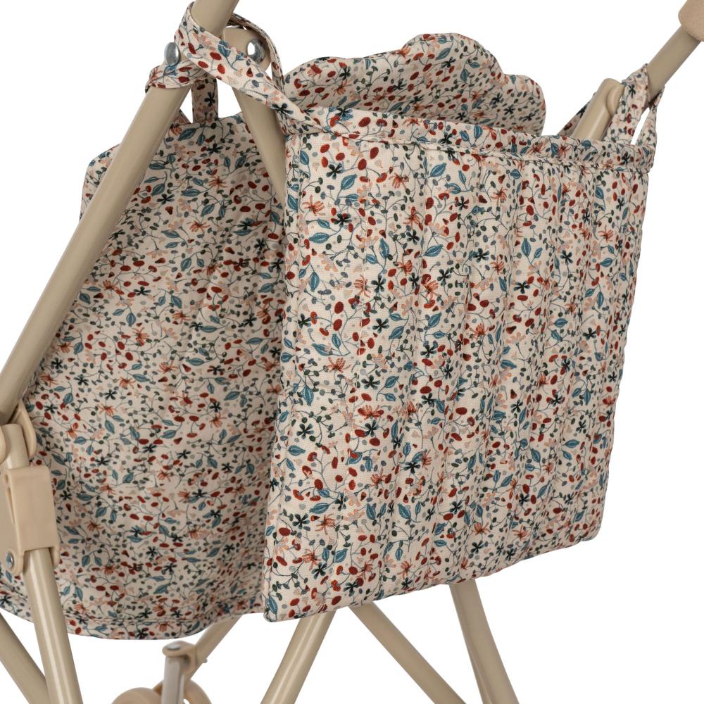 Прогулочная коляска для кукол Konges Slojd "Louloudi", осенние цветы