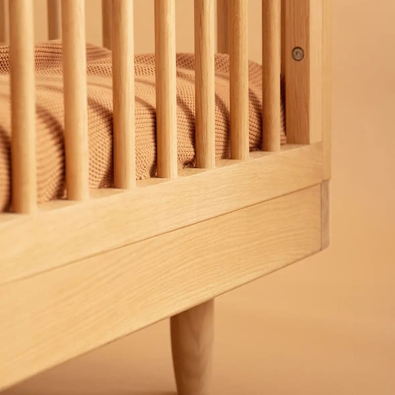 Детская кроватка Nobodinoz "Pure Evolutive Crib Baby", 140 х 70 х 90 см - фото №8