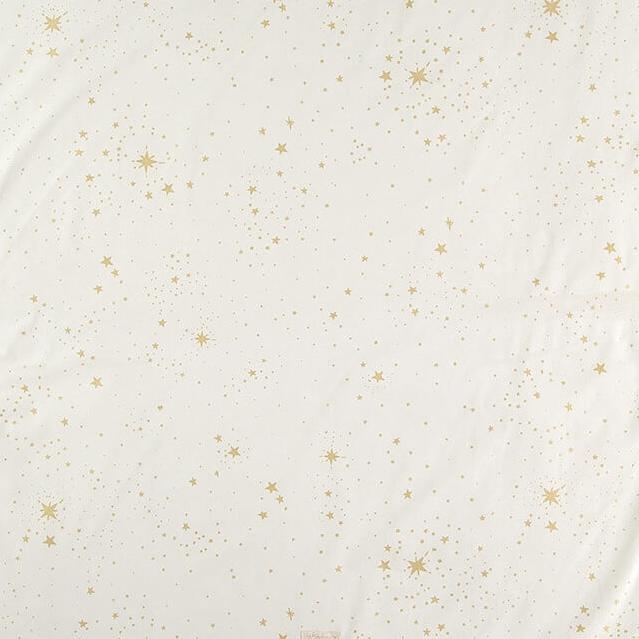 Подушка Nobodinoz "Sublim Gold Stella/White", россыпь звезд с кремовым, 20 x 35 см - фото №2