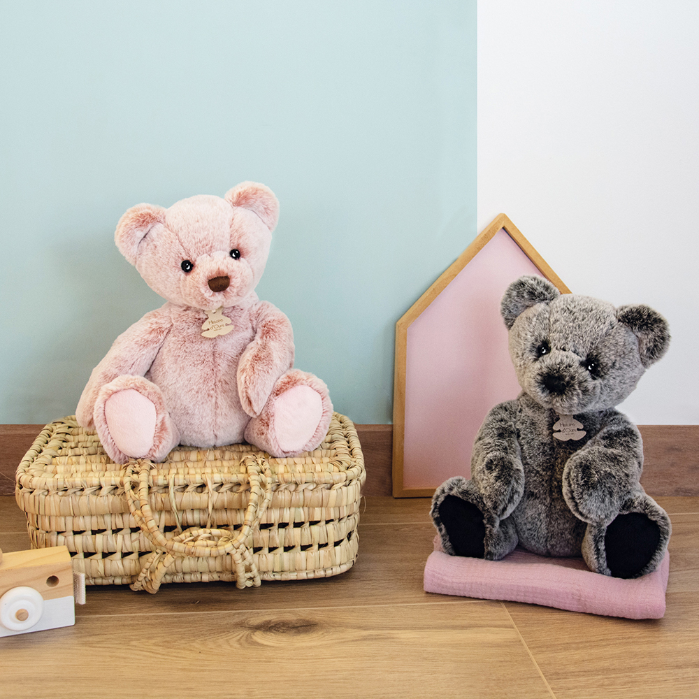 Мягкая игрушка Histoire d'Ours "Медведь Sweety Mousse", пудрово-розовый