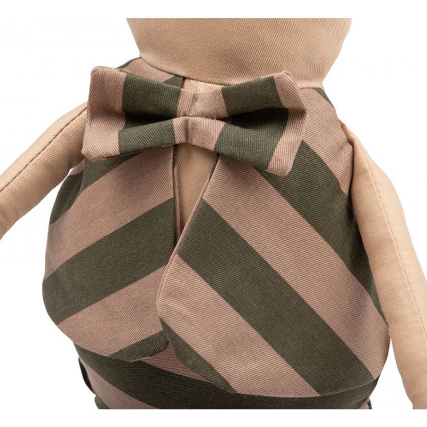 Текстильная игрушка в виде медведя Nobodinoz "Majestic Bear Green", зеленая - фото №3