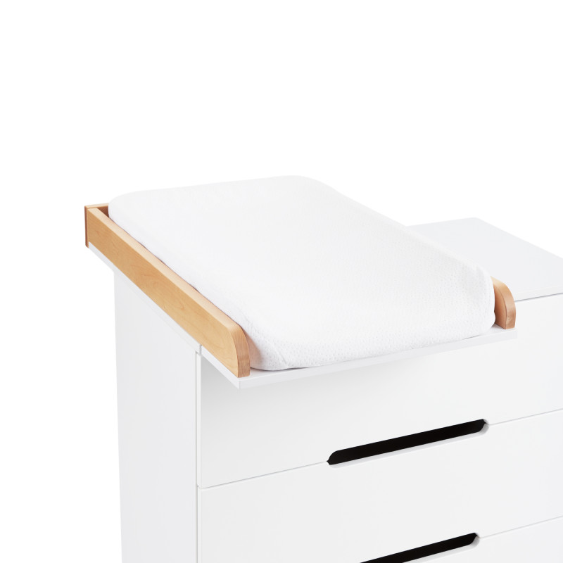 Комод Happy Baby "Fioki V2", белый - фото №3