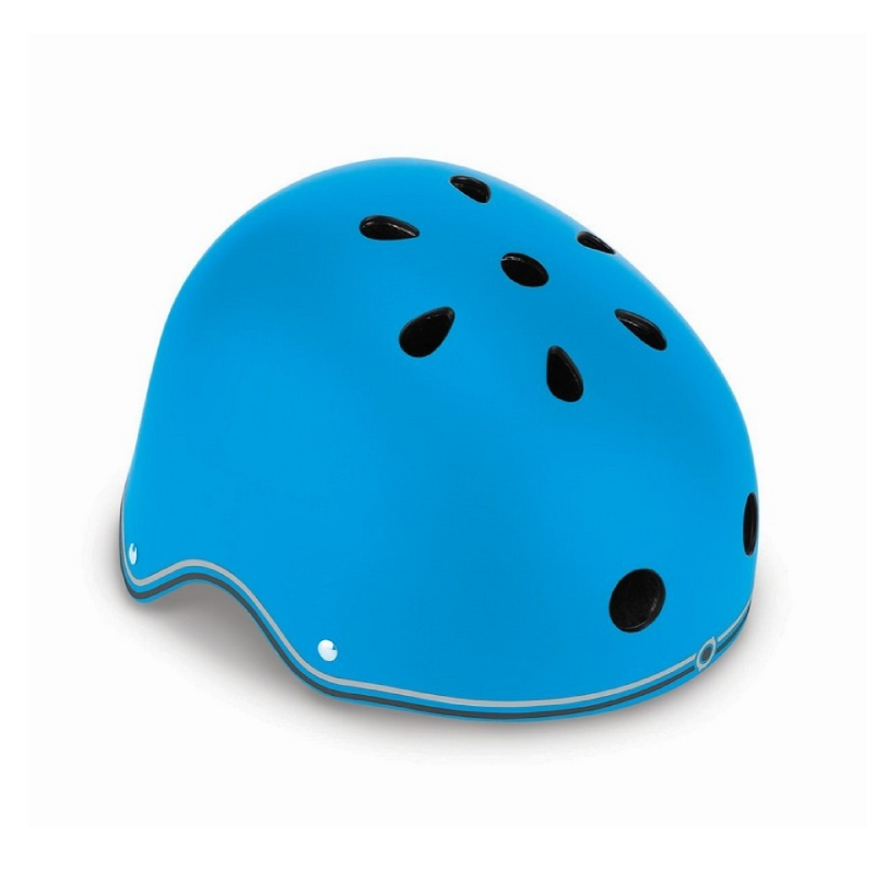 Шлем защитный GLOBBER "Primo lights" XS/S, голубой - фото №1