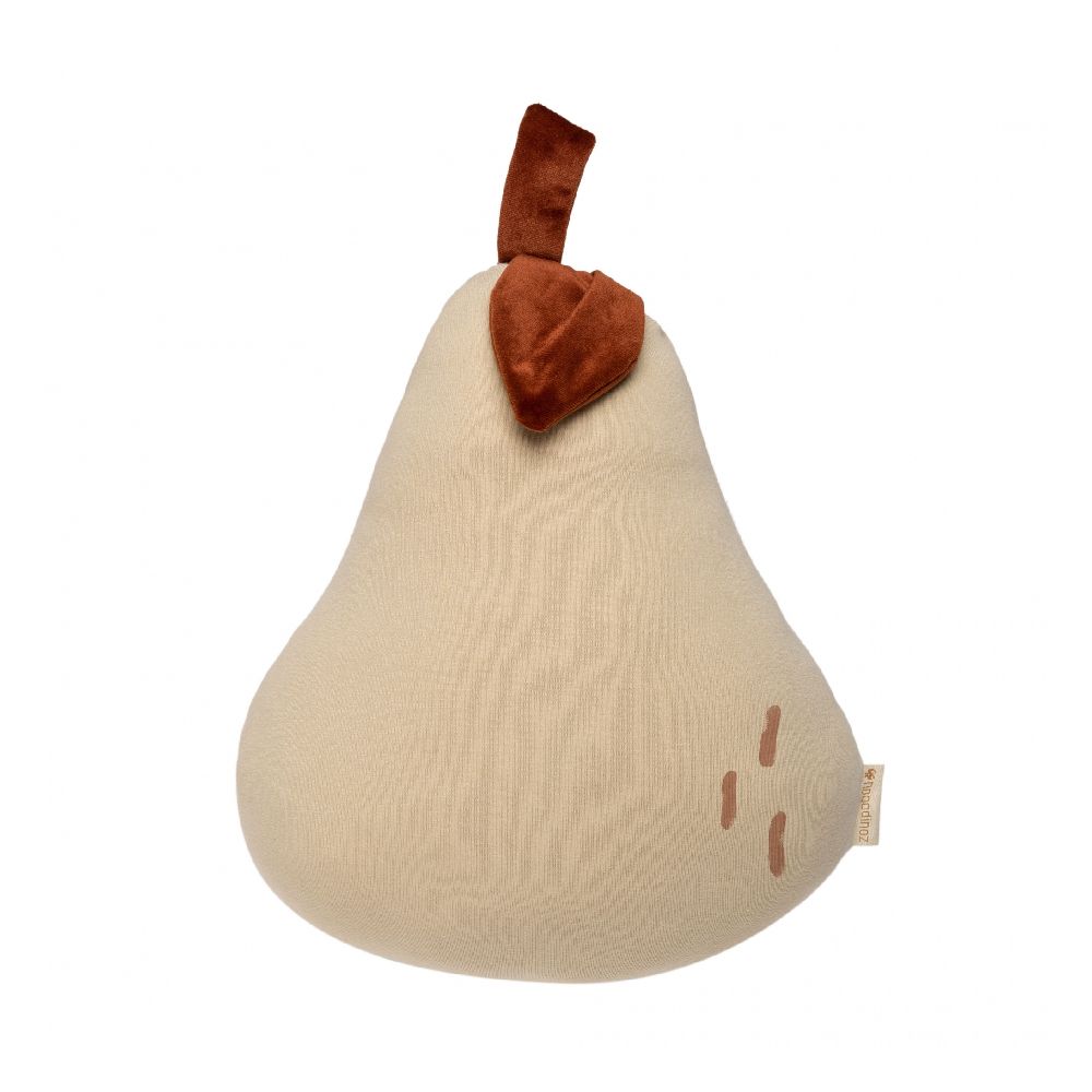 Подушка декоративная Nobodinoz "Pear Сream", бежевая, 28 x 32см