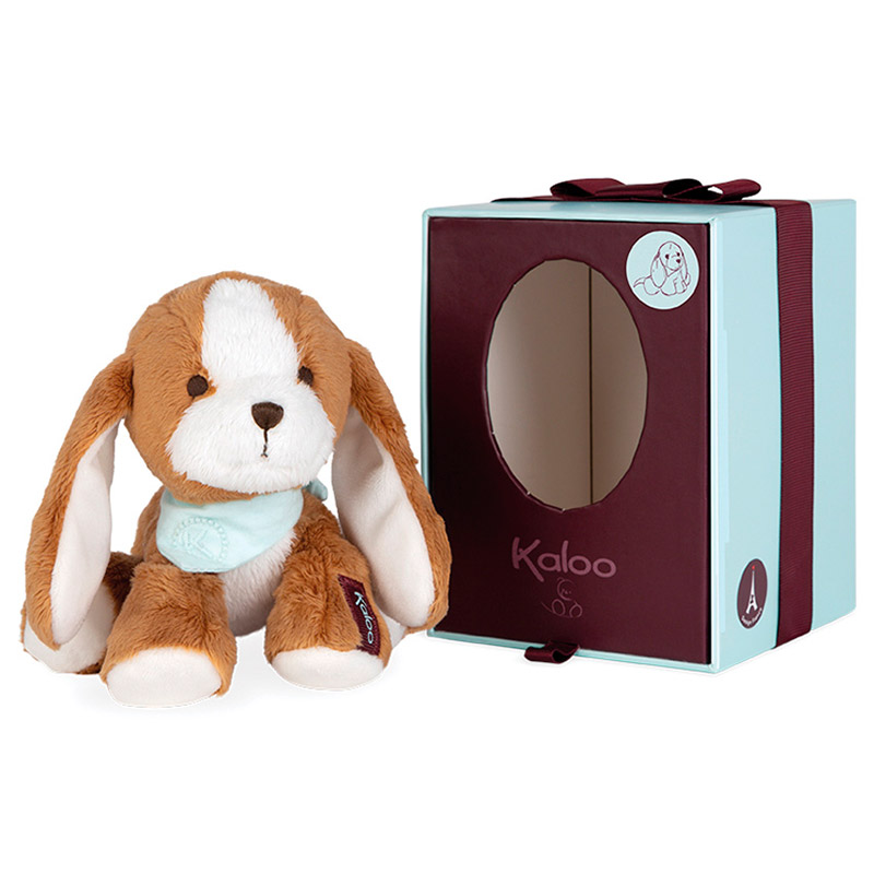Мягкая игрушка Kaloo "Собачка Tiramisu", серия "Les Amis", коричневая, 14 см - фото №1