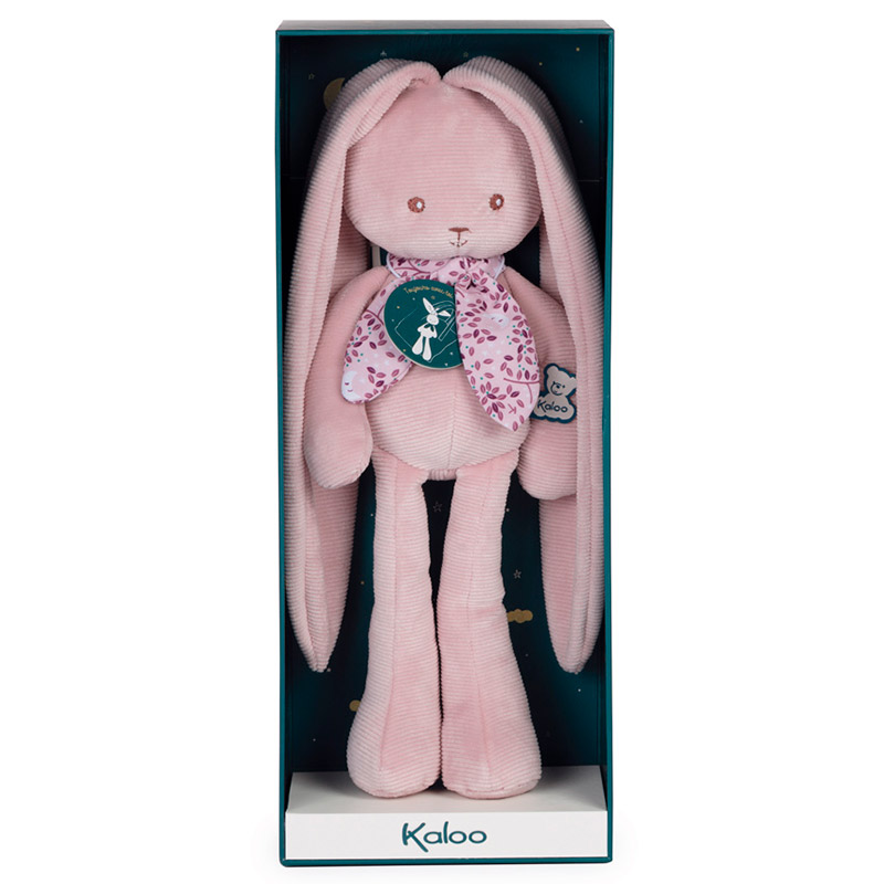 Мягкая игрушка Kaloo "Кролик", серия "Lapinoo", розовый, средний, 35 см - фото №9