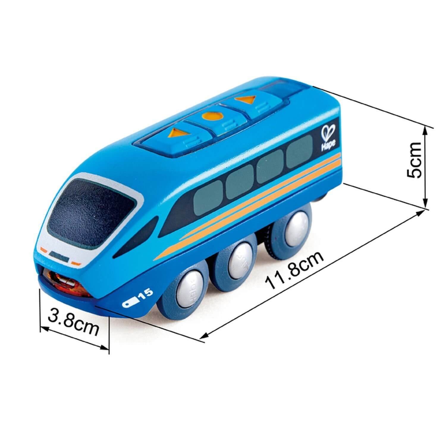 Игровой набор Hape "Поезд", с дистанционным управлением - фото №3