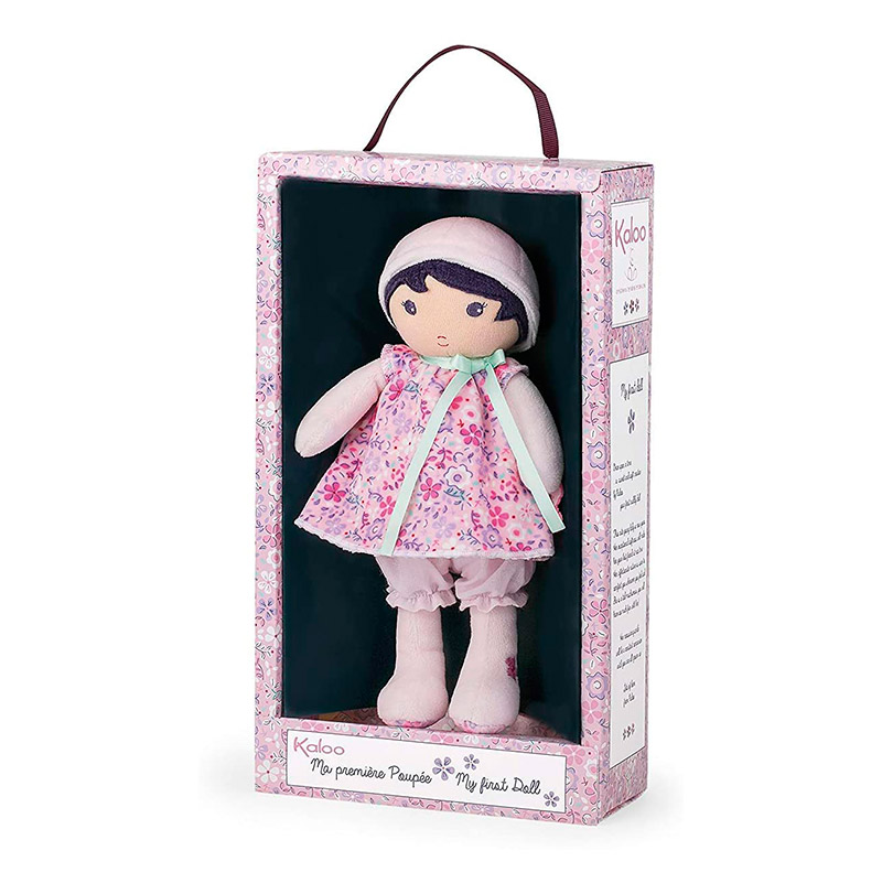 Текстильная кукла Kaloo "Fleur", в розовом платье, серия "Tendresse de Kaloo", 25 см - фото №6