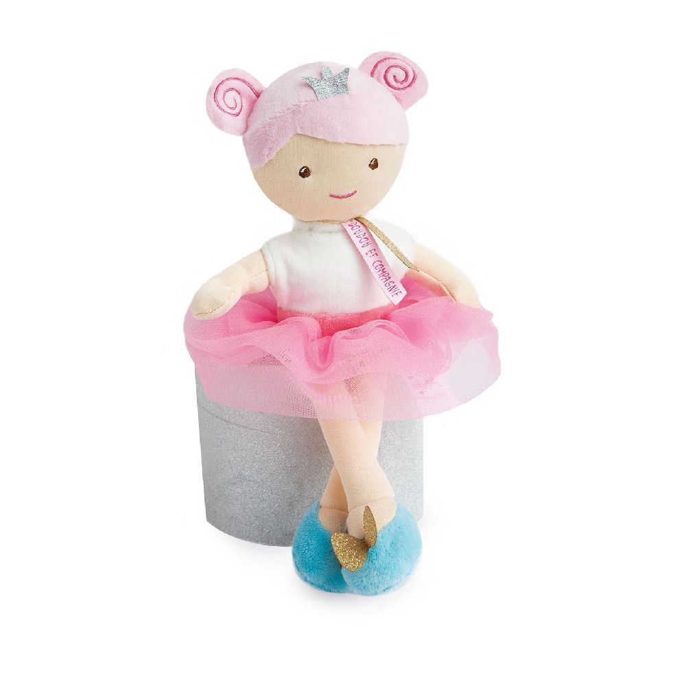 Мягкая игрушка Doudou et Compagnie "Кукла принцесса Emma", 30 см - фото №2