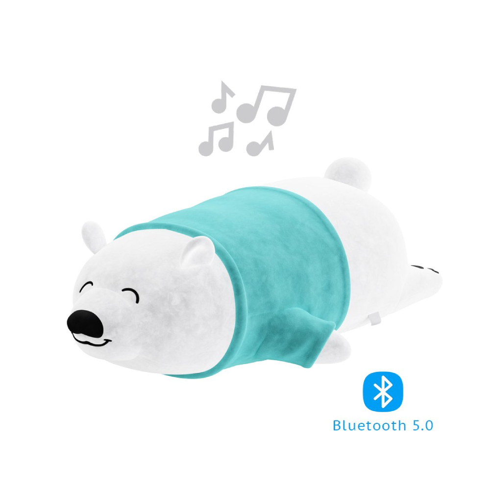 Плюшевая игрушка LUMICUBE с Bluetooth колонкой "Plushy Bear" - фото №2