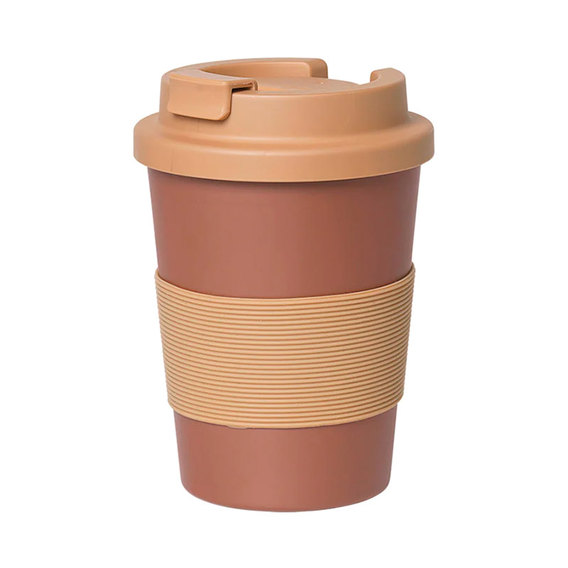 Кружка Fabelab "To-Go Coffee Cup", мягкая глина и карамель