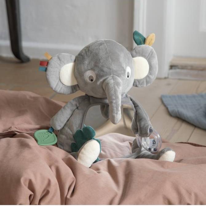 Развивающая игрушка с зеркалом Sebra "Слоненок Finley"