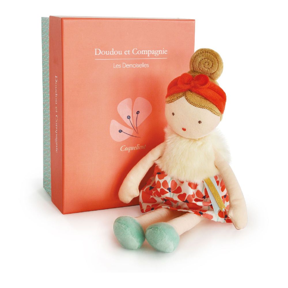 Мягкая игрушка Doudou et Compagnie "Кукла Coquelucot" - фото №2